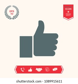 Thumb up gesture