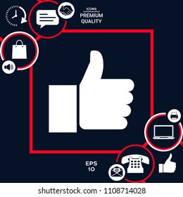 Thumb up gesture