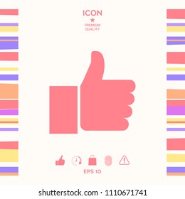 Thumb up gesture
