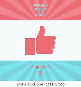 Thumb up gesture