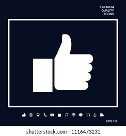 Thumb up gesture