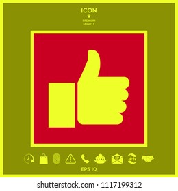 Thumb up gesture