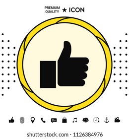 Thumb up gesture