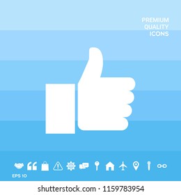 Thumb up gesture