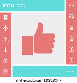 Thumb up gesture