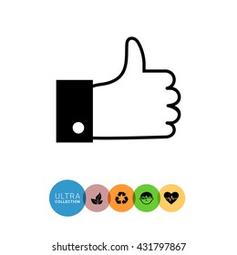 Thumb up gesture