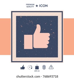 Thumb up gesture