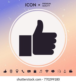 Thumb up gesture