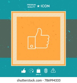 Thumb up gesture