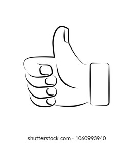 thumb graphic design template