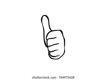 Thumb Up Hand Gesture