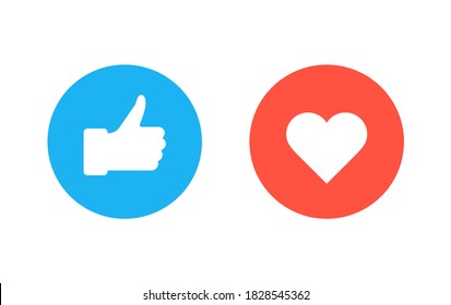 Thumb up and heart icon. Social media sign. Seal of approval. OK sign. Like symbol. Premium quality. Like icon. Hand like. Thumb up. Social media button. Heart. Hand gesture. Achievement badge.