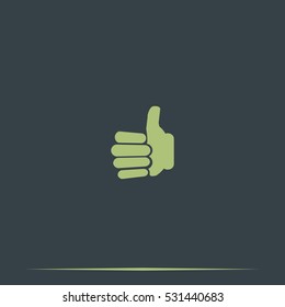 Thumb up icon.