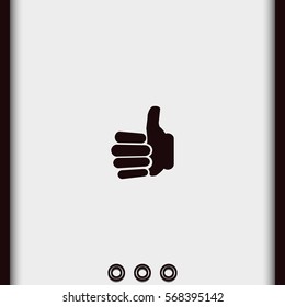 Thumb up icon.