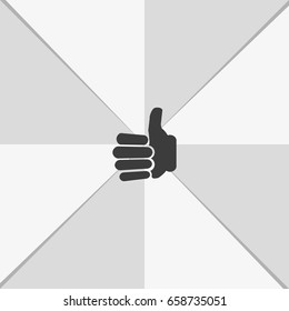Thumb up icon.