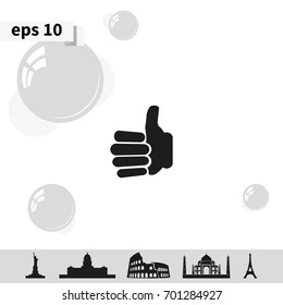 Thumb up icon.