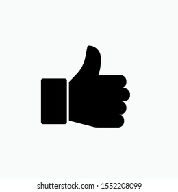 Thumb Icon. Deal Sign. Agree Symbol for Design, Websites, Presentation or Application.