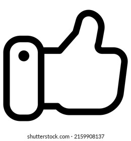 thumb icon design, vector illustration, best used for presentations or web apps