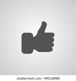 thumb up icon illustration isolated vector sign symbol