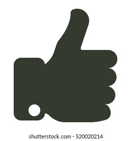 thumb up icon illustration isolated vector sign symbol