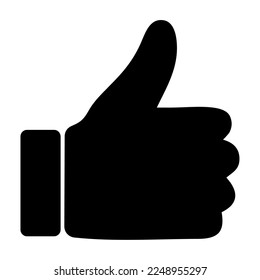 thumb icon like icon symbol vector clipart full editable eps format