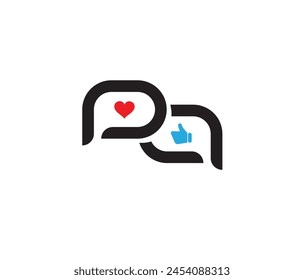 thumb icon on white background