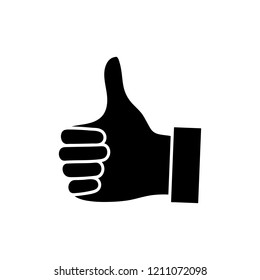 Thumb up icon represent like and appreciation