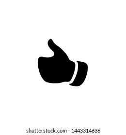 thumb icon sign signifier vector