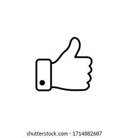 Thumb up icon symbol