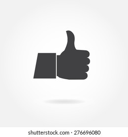 Thumb up icon symbol