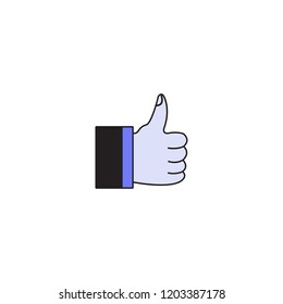 thumb icon template design