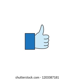 thumb icon template design