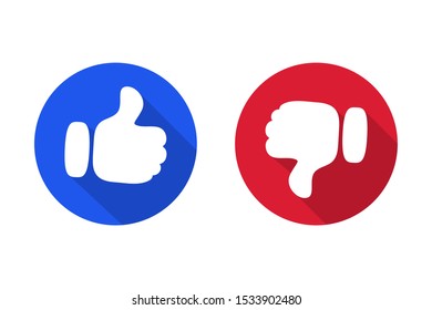 Thumb Icon That Shows Feeling Likes Stock Vector (Royalty Free ...