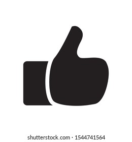 thumb icon vector symbol template