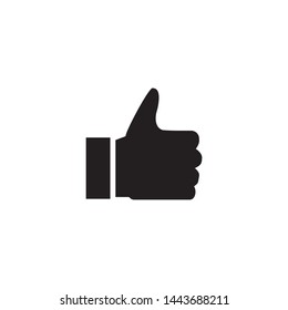 thumb up icon vector template