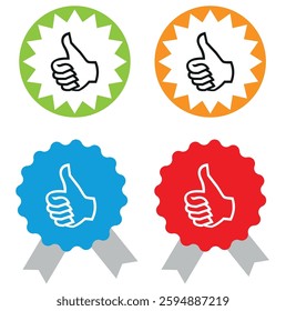thumb up icon,okey vector design