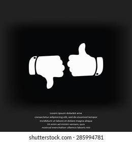 thumb up icons