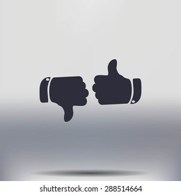 thumb up icons