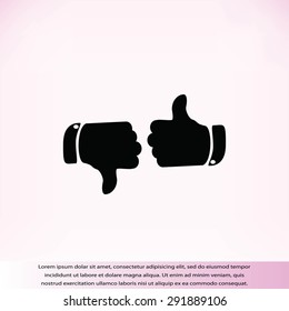 thumb up icons