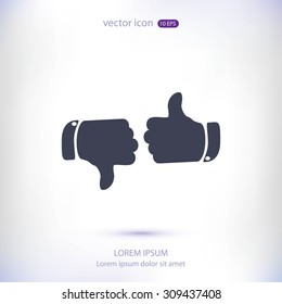 thumb up icons