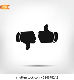 thumb up icons