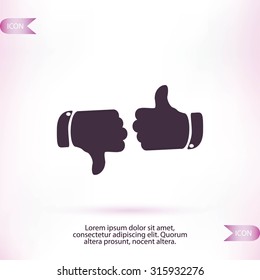 thumb up icons