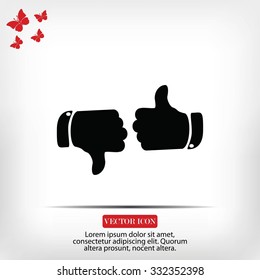 thumb up icons