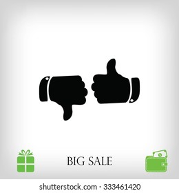 thumb up icons