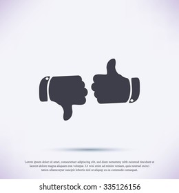 thumb up icons