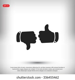 thumb up icons