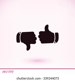 thumb up icons