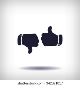 thumb up icons