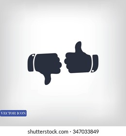 thumb up icons