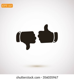 thumb up icons